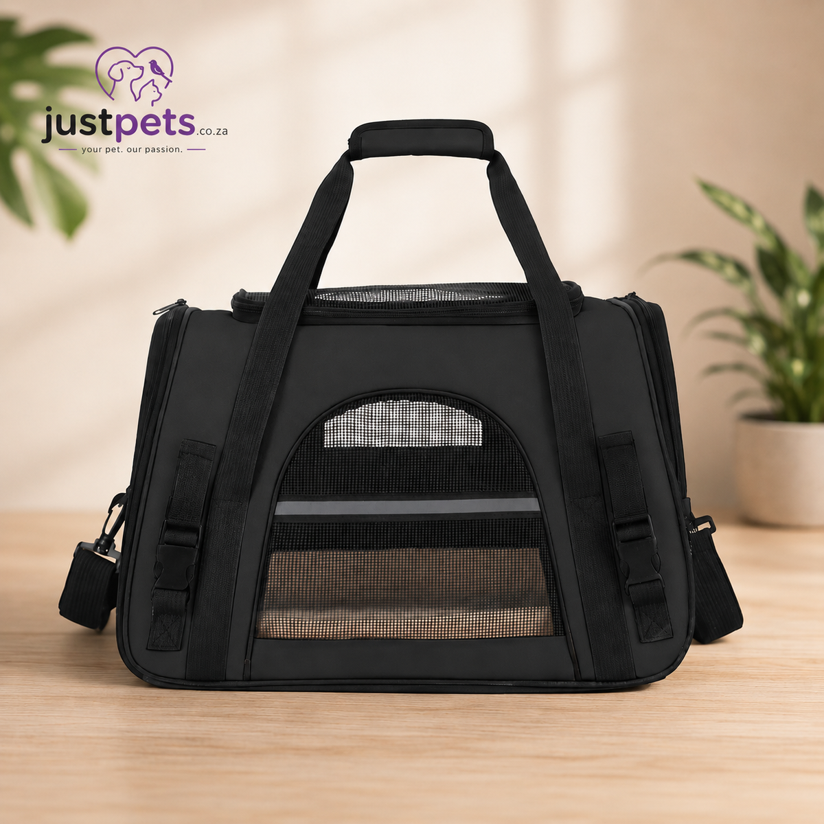 JustPets™ VoyagerAir Pet Travel Carrier