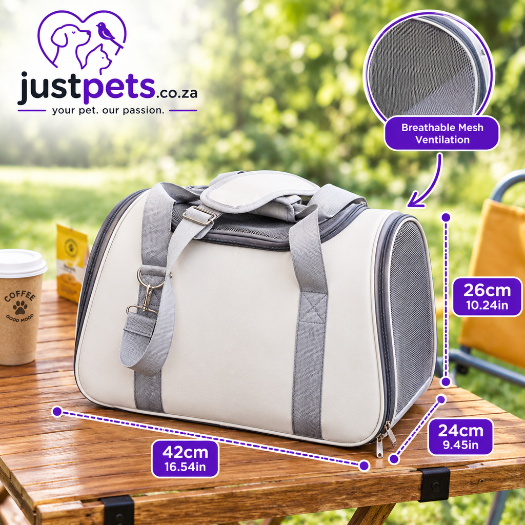 JustPets™ PawGo Travel Pet Carrier Bag