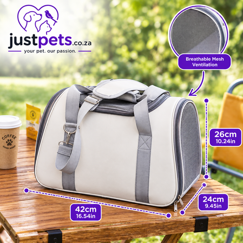 JustPets™ PawGo Travel Pet Carrier Bag