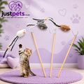 JustPets™ WhiskerRush Cat Teaser